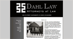 Desktop Screenshot of dahllaw.net