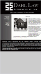 Mobile Screenshot of dahllaw.net